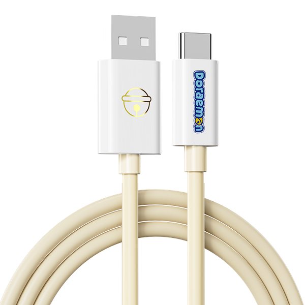 Cáp sạc nhanh Rock Doraemon PD-100W USB-A to type-C 1M