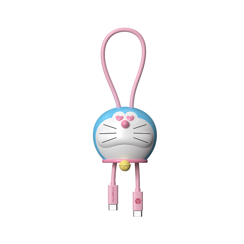 Cáp sạc Rock Doraemon Doll 100W C to C 30cm