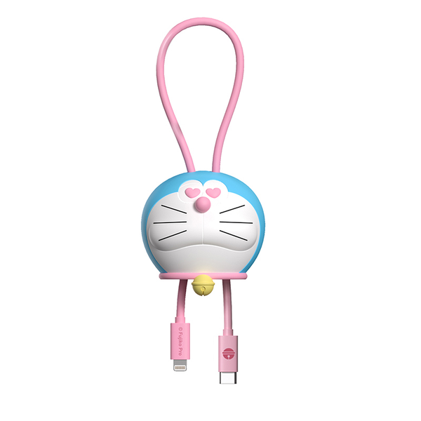 Cáp sạc Rock Doraemon Doll 100W C to Lightning 30cm