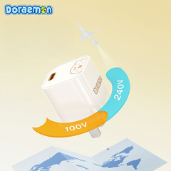 Củ sạc Rock Doraemon T86 DORA PD20W GAN CANDY BLOCK CHARGER