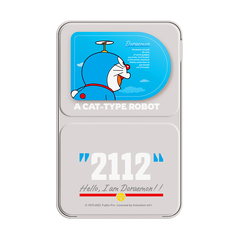 Pin Dự Phòng ROCK Doraemon Magnetic Wireless P83 5.000mAh