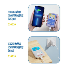 Pin Dự Phòng ROCK Doraemon Magnetic Wireless P83 5.000mAh