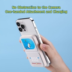 Pin Dự Phòng ROCK Doraemon Magnetic Wireless P83 5.000mAh
