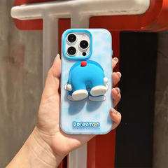 Ốp lưng Rock Doraemon iPhone 16 Pro Max Dancing Butt