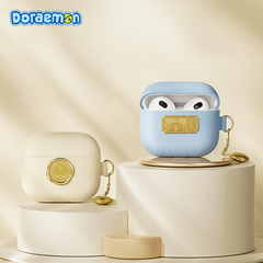 Ốp da Rock Doraemon cho Airpods 3