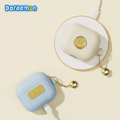 Ốp da Rock Doraemon cho Airpods 3