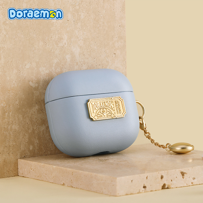 Ốp da Rock Doraemon cho Airpods 3