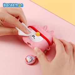 Ốp Silicon Rock Doraemon cho Airpods 4 Rabbit Style