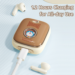 Tai nghe Bluetooth Rock Doraemon Earphones-Dorayaki