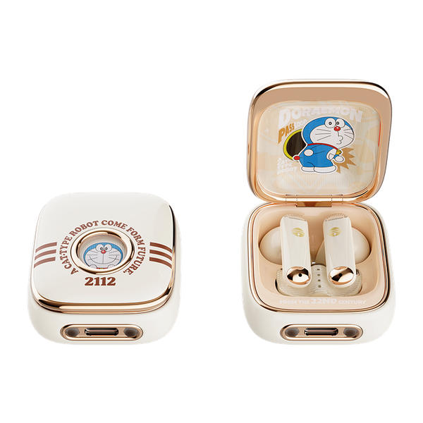 Tai nghe Bluetooth Rock Doraemon Retro Style TWS Earphones