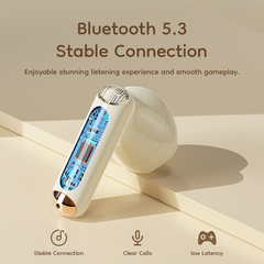 Tai nghe Bluetooth Rock Doraemon Retro Style TWS Earphones