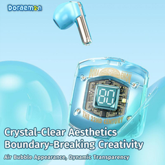 Tai nghe Bluetooth Rock Doraemon Bubble TWS Bluetooth Headset