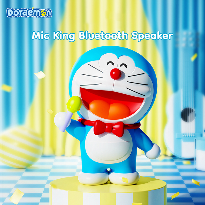 Loa Bluetooth ROCK Doraemon Mic King