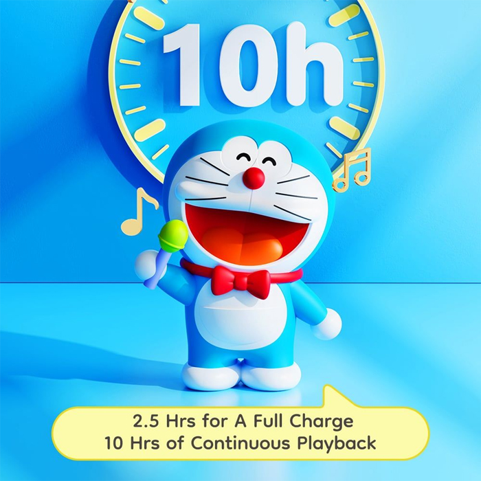 Loa Bluetooth ROCK Doraemon Mic King
