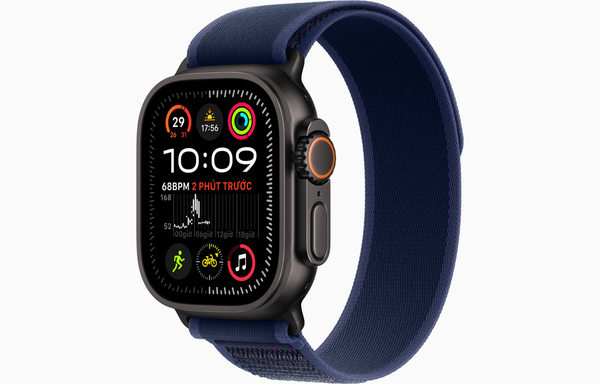 Apple Watch Ultra 2 49mm l Khung Titan l Dây Quấn Trail - Nhập Khẩu (2024)