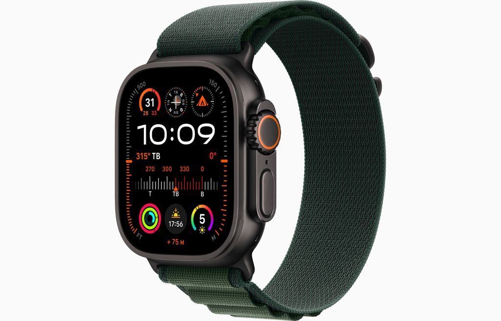 Apple Watch Ultra 2 49mm l Khung Titan l Dây Alpine - Nhập Khẩu (2024)