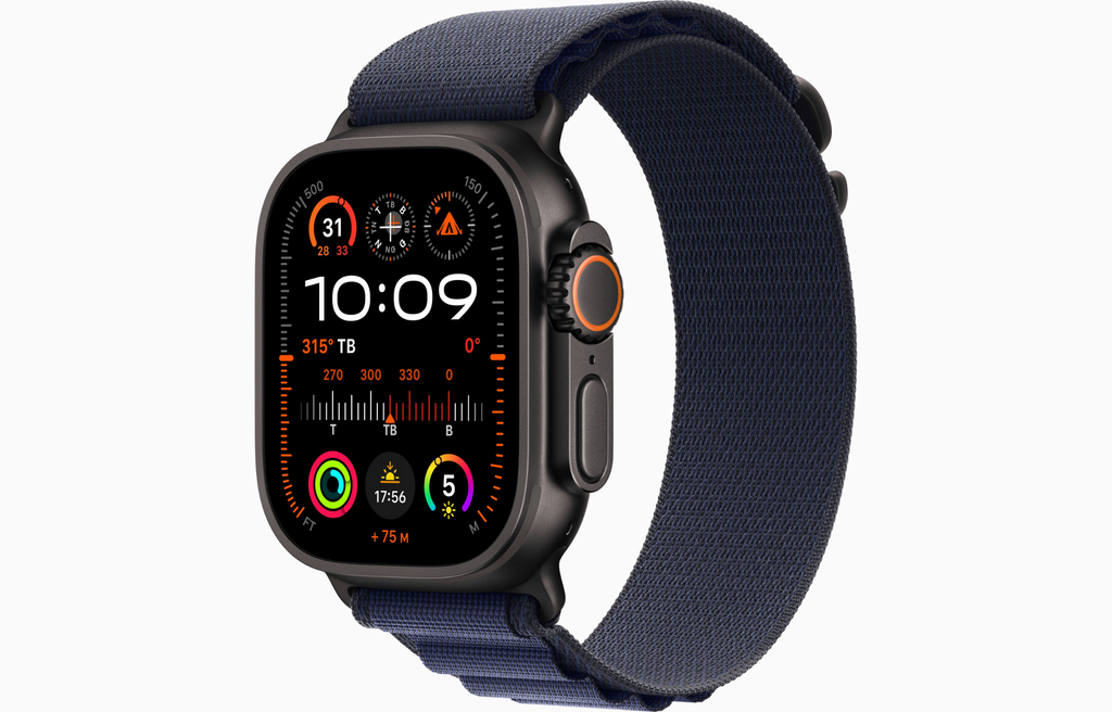 Apple Watch Ultra 2 49mm l Khung Titan l Dây Alpine - Nhập Khẩu (2024)