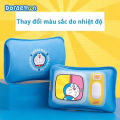 Gối Doraemon Magic Color Changing Hot Water Bag