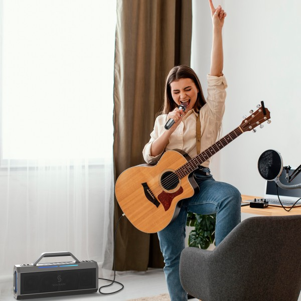 Loa karaoke kháng nước SOUNARC K1 (Tặng kèm 2 Micro)