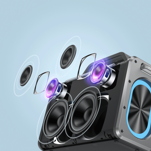 Loa karaoke kháng nước SOUNARC K2 ( Tặng kèm 2 Micro)