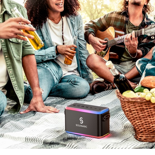 Loa karaoke kháng nước SOUNARC A1 (Tặng kèm 2 Micro)