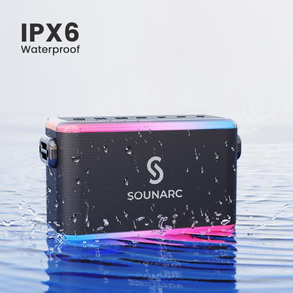 Loa karaoke kháng nước SOUNARC A1 (Tặng kèm 2 Micro)