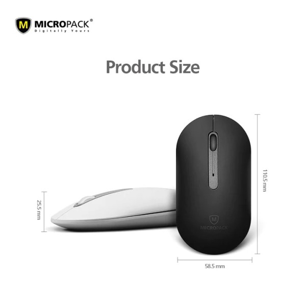 Chuột không dây MicroPack INSPIRE 2 MP-707B