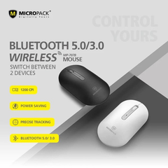 Chuột không dây MicroPack INSPIRE 2 MP-707B