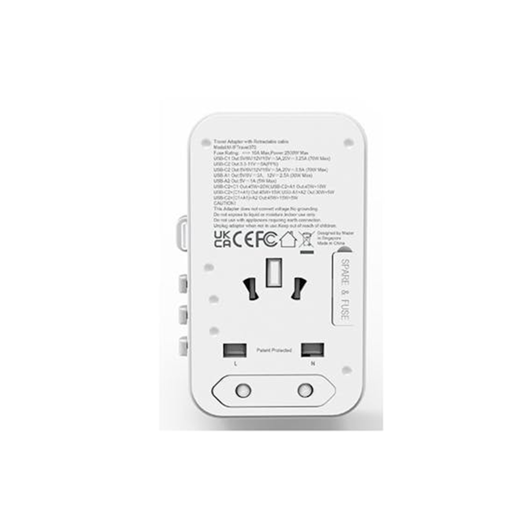 Củ sạc Mazer InfiniteTravel LinkIF Travel370