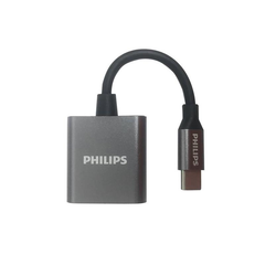 Đầu chuyển Philips SWA3021 Type C sang Audio AUX 3.5mm và Type C