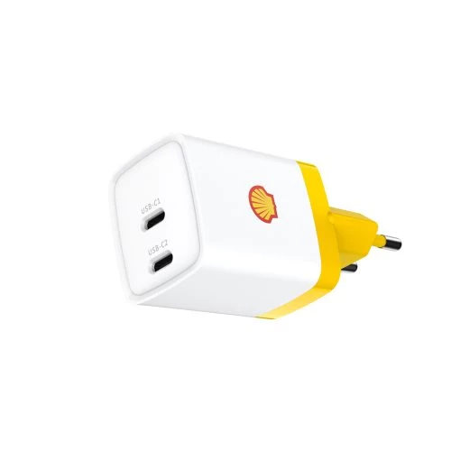 Củ sạc pin điện thoại Shell 2 cổng C SWC-12