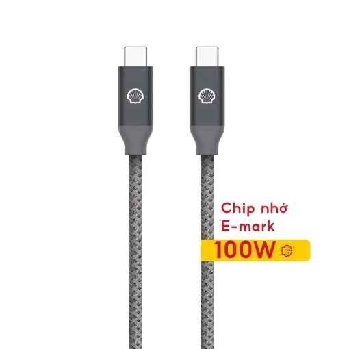 Cáp sạc điện thoại Shell C to C CB-CC125