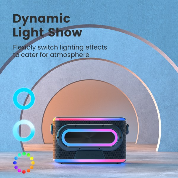 Loa karaoke kháng nước SOUNARC A1 (Tặng kèm 2 Micro)