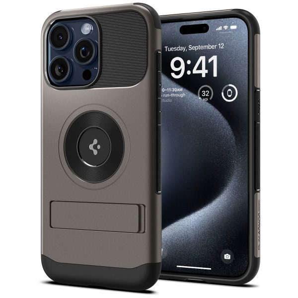 Ốp lưng Spigen iPhone 15 Pro Max Slim Armor (MAGFIT)