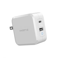 SẠC INNOSTYLE GAN ZENI 65W CHO IPHONE, IPAD, TABLET, SMARTPHONE, MACBOOK – IC65-2PDWHI