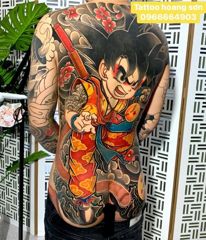 hình xăm songoku