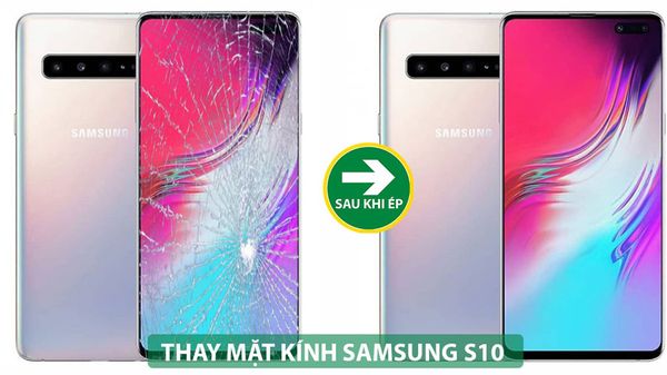 Ép kính Samsung Galaxy S10