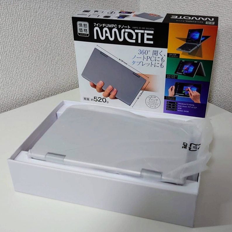 NANOTE UMPC-01-SR (Win 10 4/64GB SSD)