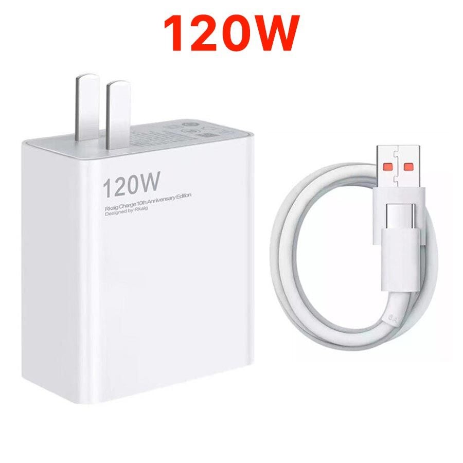 Bộ sạc nhanh Xiaomi Chính hãng (18W, 33W, 55W, 67W, 120W)