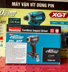 Máy bắn vít Makita TD001GZ 40V (ko Pin sạc)