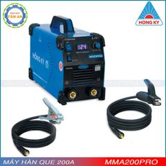 Máy hàn que chống giật Hồng Ký Pro 200A 220V MMA200PRO
