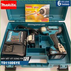 Máy bắt vít dùng PIN Makita TD110DSYE