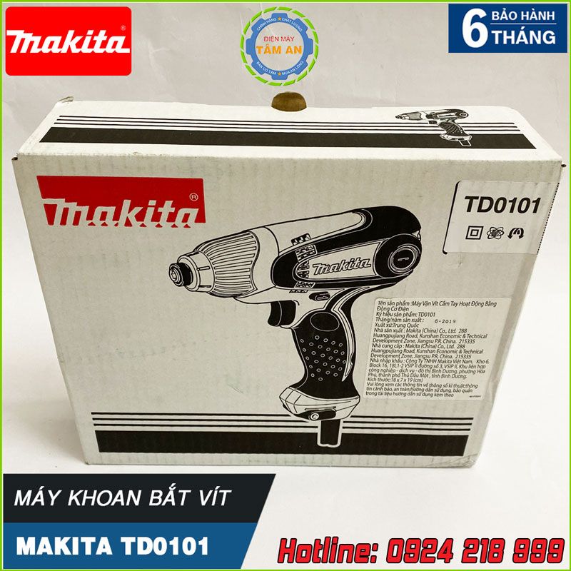 Máy bắt vít chuyên dụng Makita TD0101 – Điện Máy Tâm An