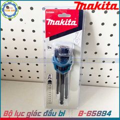 Bộ lục giác đầu bi 9 cái Makita B-65894 chính hãng