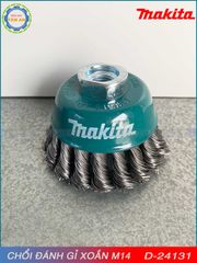 D-24131 - Chổi kim loại dạng xoắn 75MMxM14