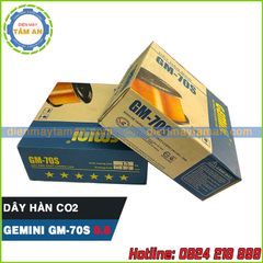 Dây hàn CO2 0.8mm Kim Tín Gemini GM-70S Cuộn 15kg