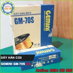 Dây hàn CO2 0.8mm Kim Tín Gemini GM-70S Cuộn 05kg