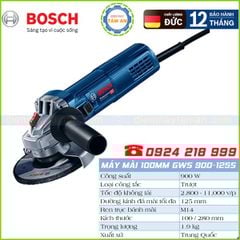 Máy mài 125mm Bosch gws 900-125S