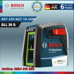 Máy cân mực Laser tia xanh Bosch GLL 30G Professional