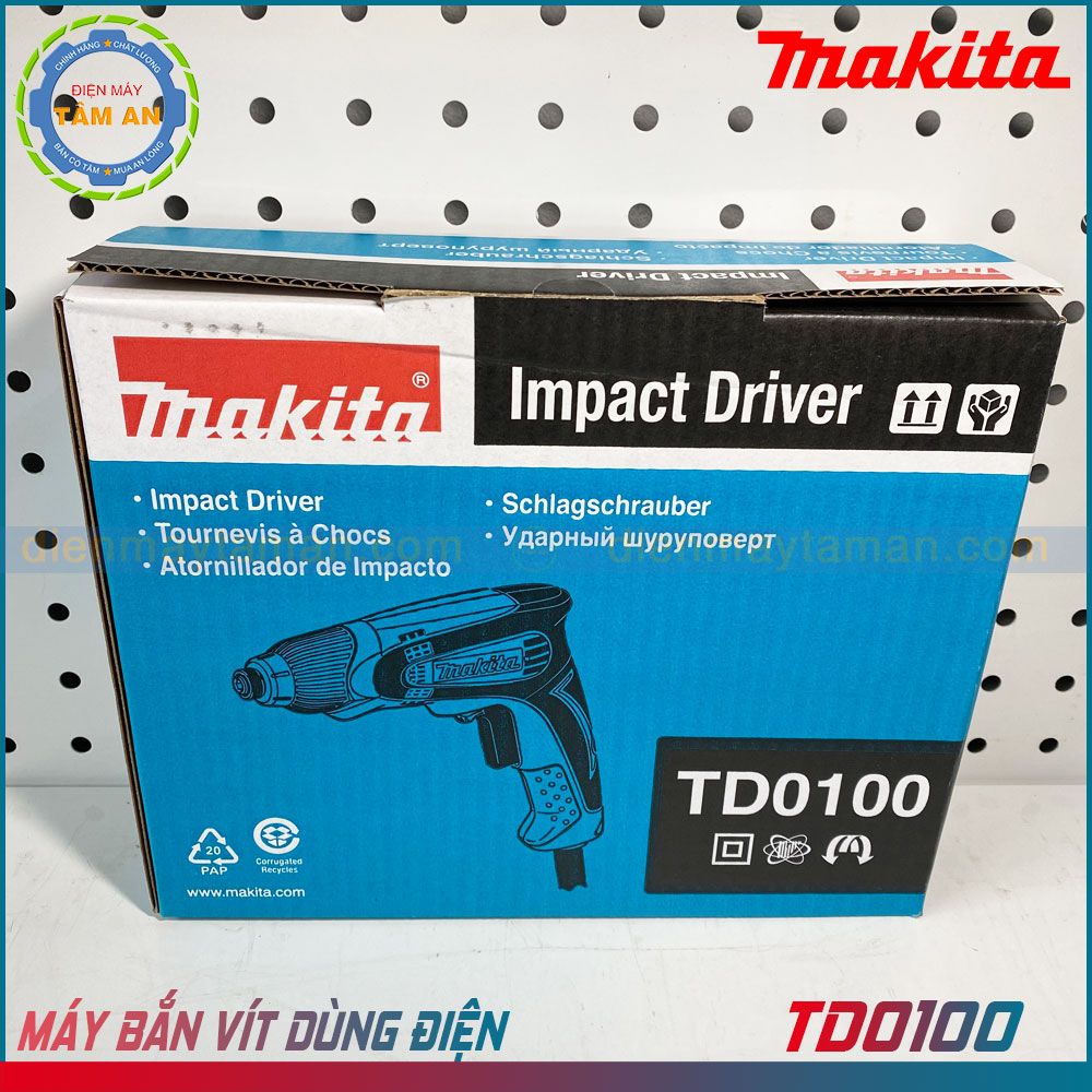 Máy bắn vít chuyên dụng Makita TD0100 – Điện Máy Tâm An